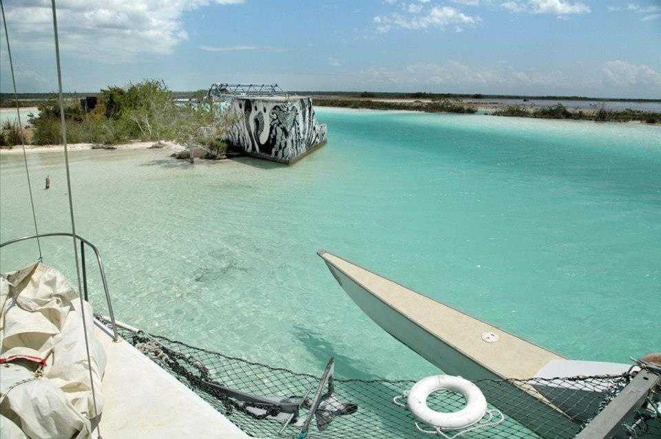 Casa China Bacalar Hotel Exterior foto